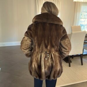 Mink Jacket 
Size 8
Excellent condition